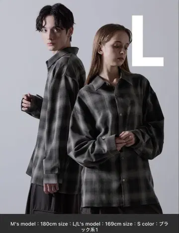 CLEL 벌룬 소매 루즈 레귤러 카라 셔츠