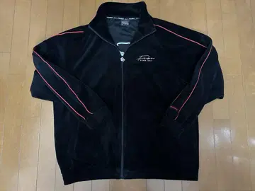 Fubu 후부 벨로아 자켓 XL 블랙 스트릿