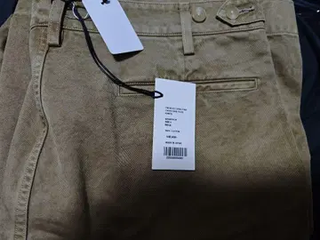 PRODUCT DYED FINX CHINO 원턱 팬츠 치노