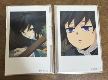 귀멸의 칼날 폴라로이드풍 브로마이드 토미오카 기유