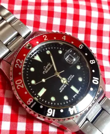 D6432 카를로 발렌티노 남성용 자동 시계 작동품