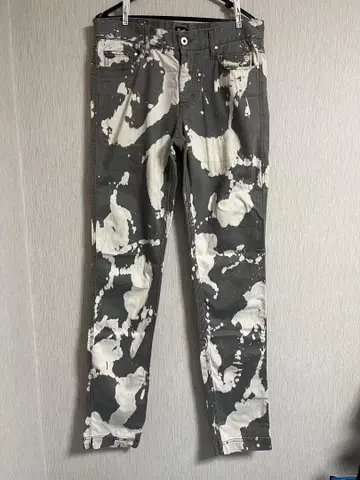 D&G 페인트 스플래터 슬림핏 청바지