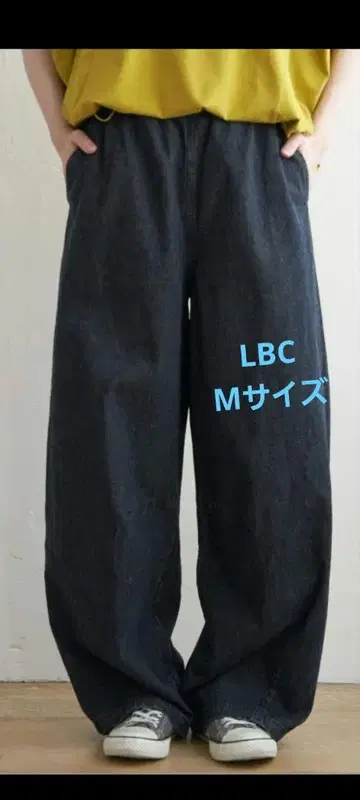 LBC 데님 커브 팬츠 새상품급 M 사이즈