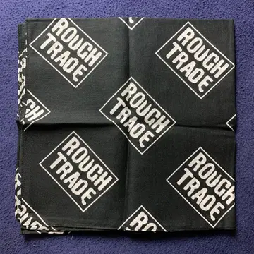 새상품 ROUGH TRADE 라벨 반다나 타워 레코드 캠페인 혜택