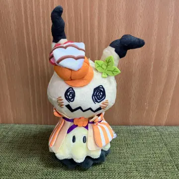 할로윈 의상의 미미큐 마스코트 봉제 인형