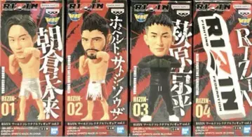 RIZIN 월드 콜렉터블 피규어 vol.1 아사쿠라 미쿠루 4종 세트2