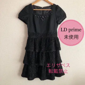 1LD prime 원피스 드레스 비쥬 트위드 프릴