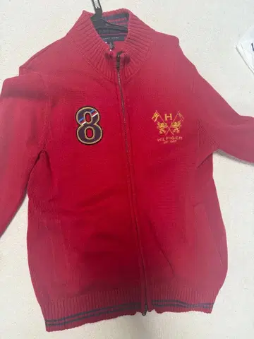 TOMMY HILFIGER 빨간색 자켓 M
