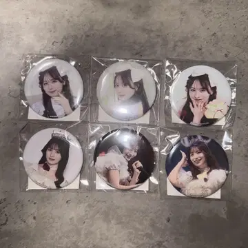 CANDYTUNE 타치바나 코토미 스키 복권 캔뱃지 6개 세트