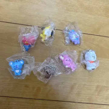 쿠라스시 BT21 캐릭터 키링 7개 세트