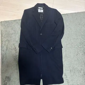 BEAUTY&YOUTH UNITED ARROWS 체스터 코트 네이비