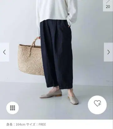 카구레 크롭 데님 팬츠
