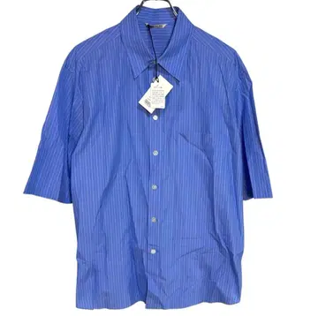 auralee STRIPE HALF SLEEVED SHIRT