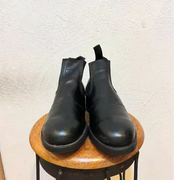 데드스탁 US.NAVY 미군 실물 가죽 사이드 고어 부츠 9R