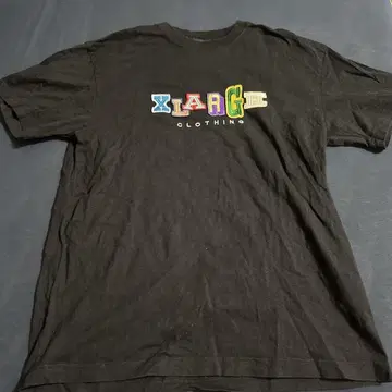XLARGE 블랙 T셔츠 M 사이즈