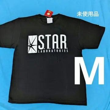 [미사용품 M] S.T.A.R. LABORATORIES 티셔츠 블랙