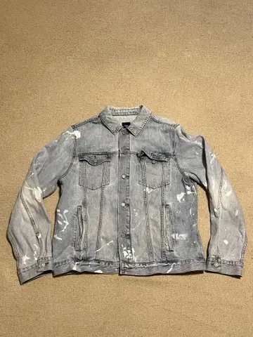 Gap 그레이 데님 자켓 XL 사이즈