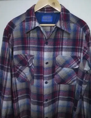 PENDLETON 보드 셔츠 M 울 펜들턴 USA제