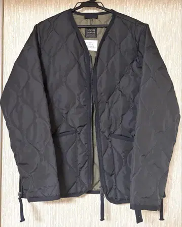 TAION 다운 자켓 W-ZIP V NECK DOWN JACKET