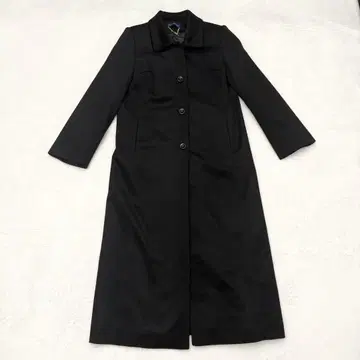 K&M 컬렉션 캐시미어 100% 롱 코트 M 일본제 블랙