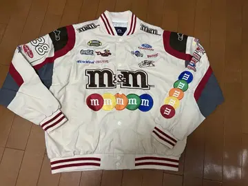 새상품 M&M's 레이싱 자켓 바시티 자켓 아메카지 남성용 M