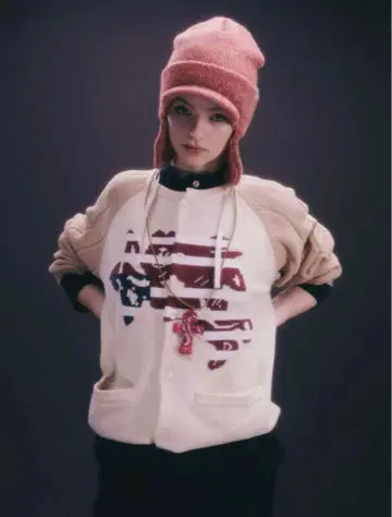 FAF ANGEL RAGLAN KNIT CARDIGAN(ECRU)