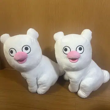 멸종 위기 동물 해친파모스 메챠모후굿토 봉제 인형 2개