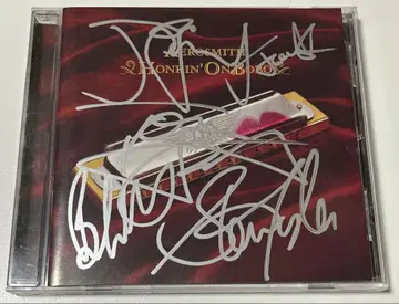Aerosmith Honkin' On Bobo 사인 포함