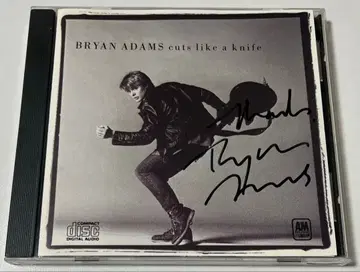 Bryan Adams Cuts Like a Knife 사인 포함