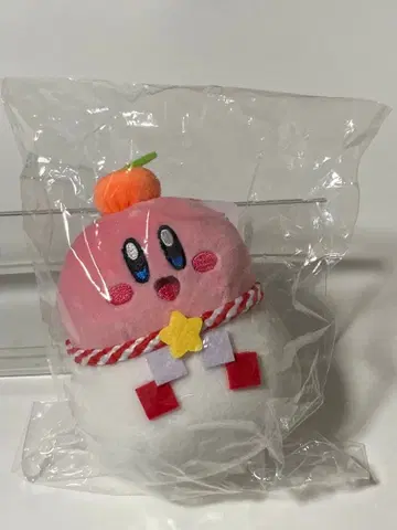 별의 커비 오모치모치모치 마스코트 에가오 카가미모치 봉제 인형