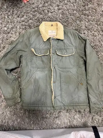 Scotch&Soda 스카치앤소다 아우터 플리스 카라 부착 자켓 S