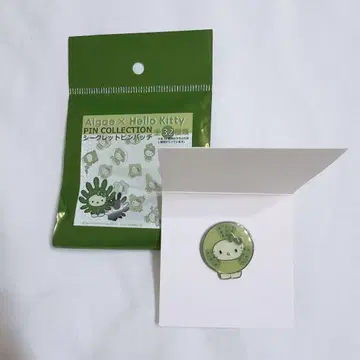 일본관 해조 키티 핀 배지 바람개비 규조