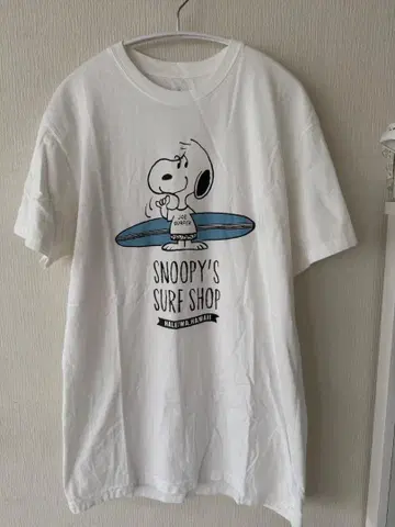 스누피 서프샵 하와이 SNOOPY'S SURF SHOP 티셔츠