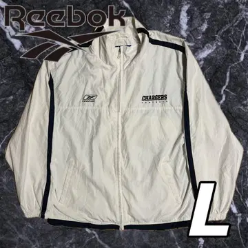 Reebok 나일론 자켓 L 샌디에이고 차저스 화이트