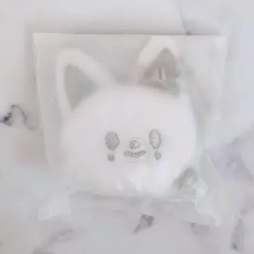 스키즈 한국 팝업 FACE KEYRING 실버 아이엔