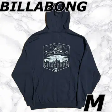 정말 멋진 BILLABONG 빌라봉 블랙 M 풀 집업 자켓