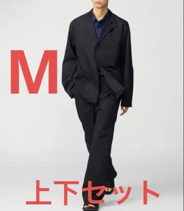UNIQLOC 워크 자켓 이지 워크 팬츠 셋업 M BLACK