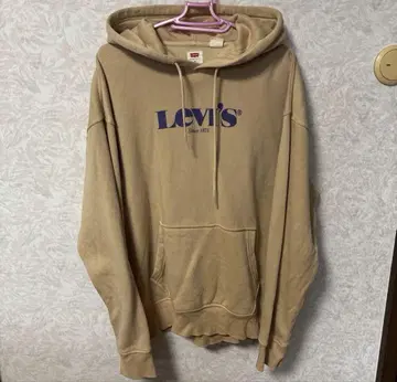 Levi's 베이지 로고 후드티 M 사이즈