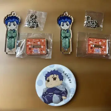Fate/stay night 쿠훌린 랜서 아크릴 스탠드 캔뱃지