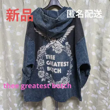 thee greatest botch MARYJ's 엔젤 지퍼 후디