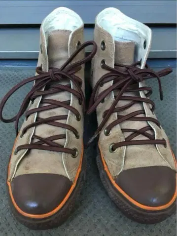 컨버스 하이컷 스니커즈 레어 빈티지 사이즈 24.5cm