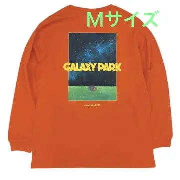 GALAXYPARK 롱T 오렌지 M 사이즈
