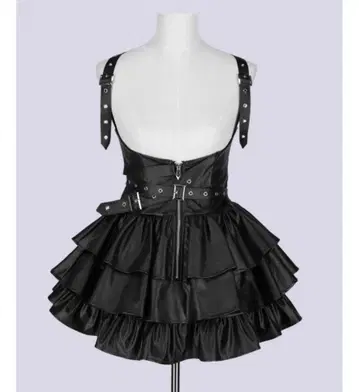 QOOZA IMVAL / Frill Leather Dress