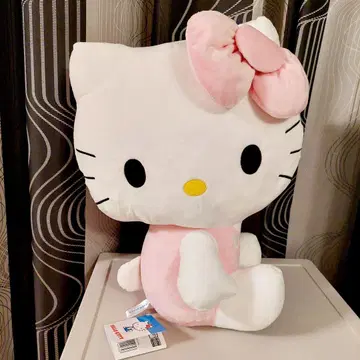 헬로키티 슈퍼 라지 봉제 인형 헤이세이 핑크