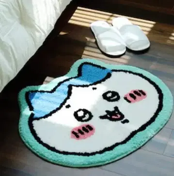 치이카와 (먼작귀) 러그 매트 하치와레 한국 한정판 미사용 새상품