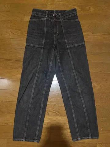 WEEKDAY 다크 그레이 데님 34 사이즈