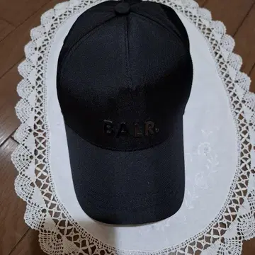 BALR. 블랙 야구 모자