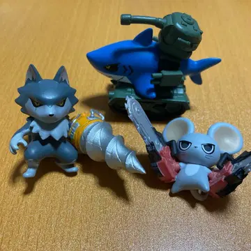 기동 동물 탱크 샤크 울프 마우스