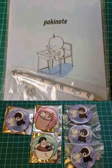 포키 pockysweets 노트 캔뱃지