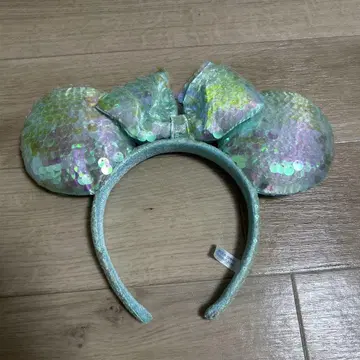 미니 스팽글 머리띠